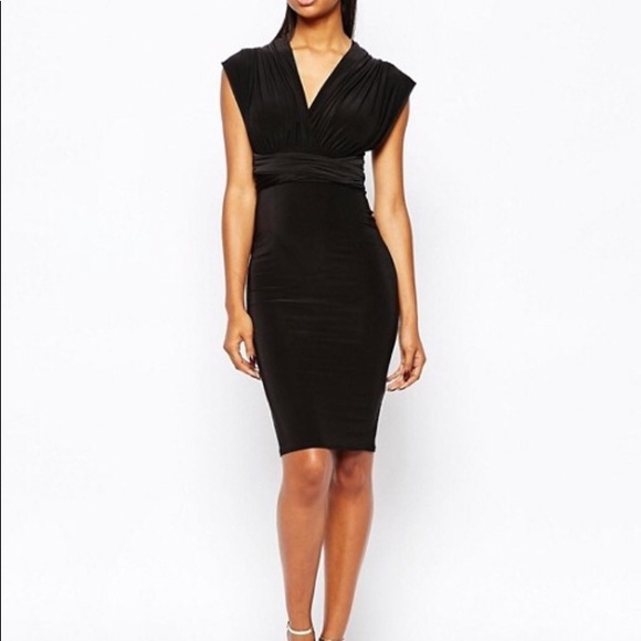 BooHoo multiway black dress - Picture 3 of 4